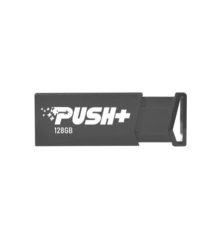 Флеш-накопитель USB Patriot PUSH+ / USB3.2 / 128GB / Black Флеш-накопитель USB Patriot PUSH+ / USB3.2 / 128GB / Black