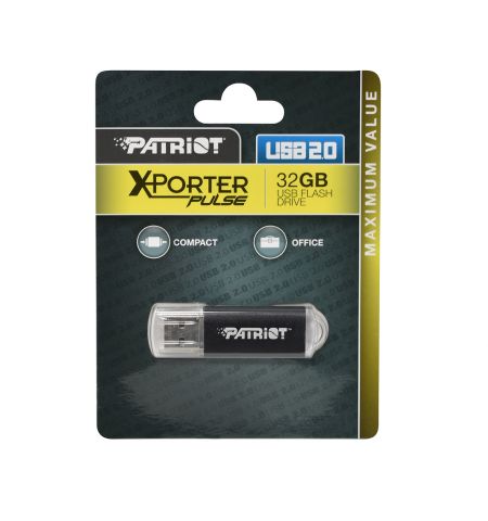 USB Flash Drive Patriot Xporter Pulse / USB2.0 / 32GB / Black