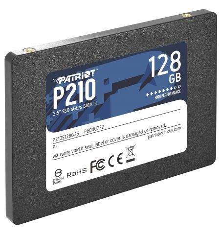 2,5" SSD Patriot P210 128GB 2,5" SSD Patriot P210 128GB