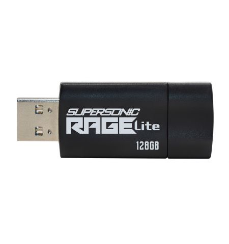 Флеш-накопитель USB Patriot Supersonic Rage Lite / USB3.2 / 128GB / Black Флеш-накопитель USB Patriot Supersonic Rage Lite / USB3.2 / 128GB / Black