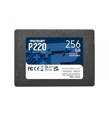 2,5" SSD Patriot P220 256GB