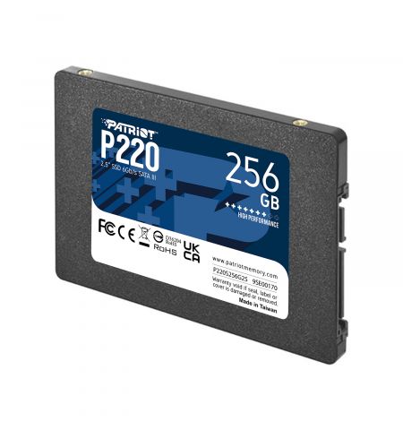 2,5" SSD Patriot P220 256GB 2,5" SSD Patriot P220 256GB