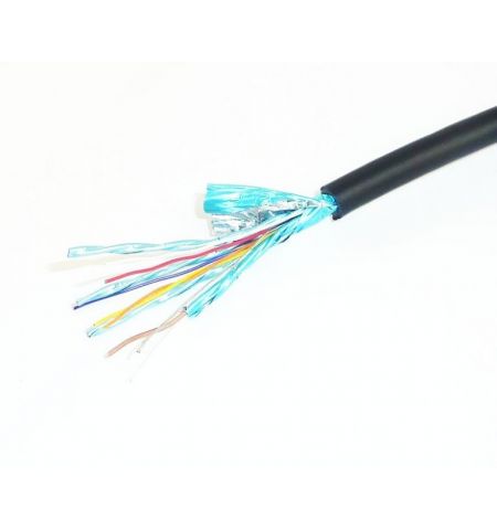 Cable HDMI-DVI - 1.8m - Cablexpert - CC-HDMI-DVI-6, 1.8 m, HDMI to DVI 18+1pin single link,  male-male, Black cable with gold-plated connectors, Bulk Cable HDMI-DVI - 1.8m - Cablexpert - CC-HDMI-DVI-6, 1.8 m, HDMI to DVI 18+1pin single link,  male-male, Black cable with gold-plated connectors, Bulk