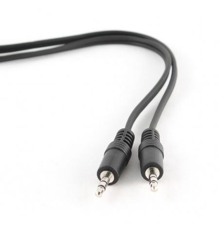 Audio cable 3.5mm - 5m - Cablexpert CCA-404-5M, 3.5mm stereo plug to 3.5mm stereo plug, 5 meter cable