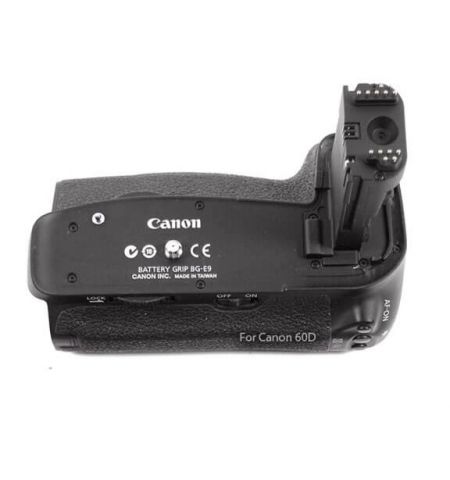 Battery Grip Canon BG-E9 (2 x LP-E6 or 6 x Size-AA), AF-ON button, W295g for EOS 60D,60Da Battery Grip Canon BG-E9 (2 x LP-E6 or 6 x Size-AA), AF-ON button, W295g for EOS 60D,60Da