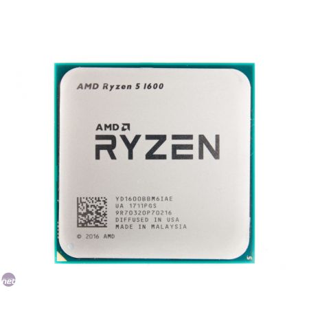 AMD Ryzen 5 1600, Socket AM4, 3.2-3.6GHz (6C/12T), 16MB L3, No Integrated