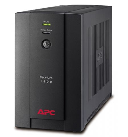 APC Back-UPS BX1400U-GR, 1400VA/700W, AVR, 4 x CEE 7/7 Schuko (all