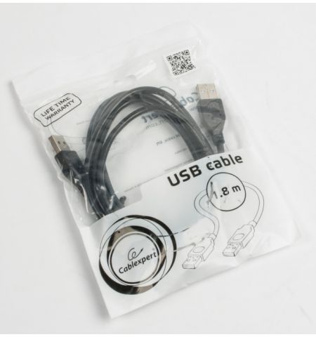 Cable USB2.0 - 1.8m - Cablexpert CCP-USB2-AMAM-6, 1.8 m, USB 2.0 A-plug Cable USB2.0 - 1.8m - Cablexpert CCP-USB2-AMAM-6, 1.8 m, USB 2.0 A-plug