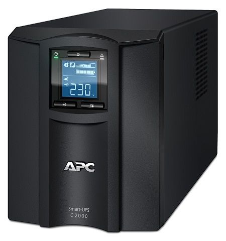APC Smart-UPS C SMC2000I-RS, 2000VA/1300W, AVR, 7 x IEC Sockets (all