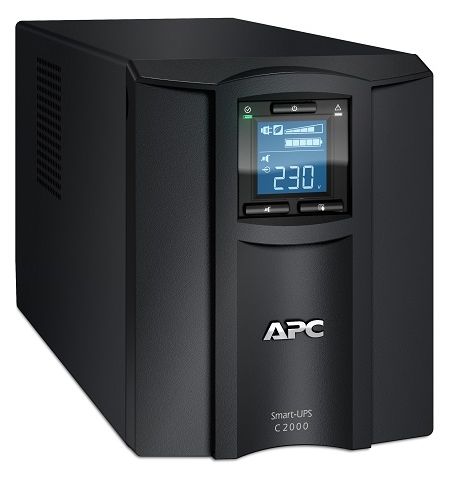 APC Smart-UPS C SMC2000I-RS, 2000VA/1300W, AVR, 7 x IEC Sockets (all APC Smart-UPS C SMC2000I-RS, 2000VA/1300W, AVR, 7 x IEC Sockets (all