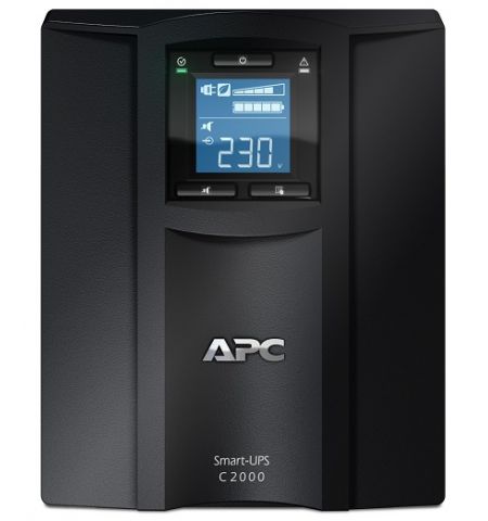 APC Smart-UPS C SMC2000I-RS, 2000VA/1300W, AVR, 7 x IEC Sockets (all APC Smart-UPS C SMC2000I-RS, 2000VA/1300W, AVR, 7 x IEC Sockets (all