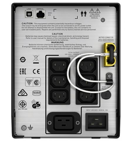 APC Smart-UPS C SMC2000I-RS, 2000VA/1300W, AVR, 7 x IEC Sockets (all APC Smart-UPS C SMC2000I-RS, 2000VA/1300W, AVR, 7 x IEC Sockets (all