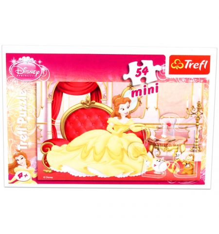 54105 Trefl Puzzles - "54 Mini" - The Princesses / Disney Princess 54105 Trefl Puzzles - "54 Mini" - The Princesses / Disney Princess