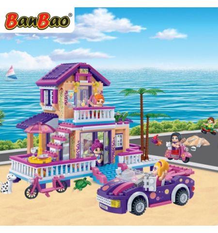 BanBao 6122  trendy beach - 565 blocks