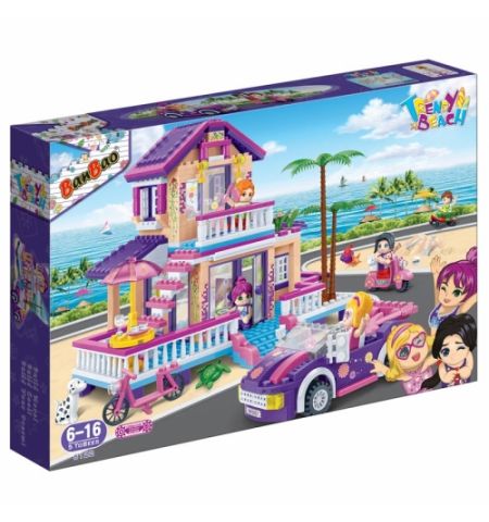 BanBao 6122 trendy beach - 565 blocks BanBao 6122 trendy beach - 565 blocks