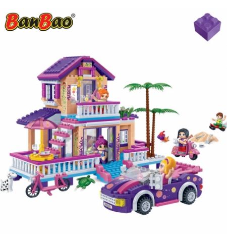 BanBao 6122 trendy beach - 565 blocks BanBao 6122 trendy beach - 565 blocks