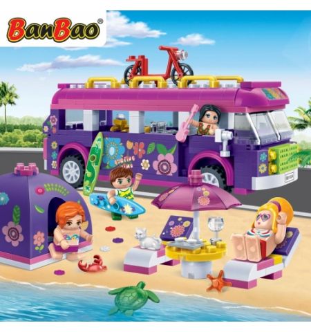 BanBao 6123 trendy beach - 375 blocks