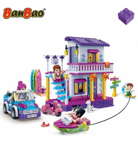 BanBao 6125  trendy beach - 480 blocks BanBao 6125  trendy beach - 480 blocks