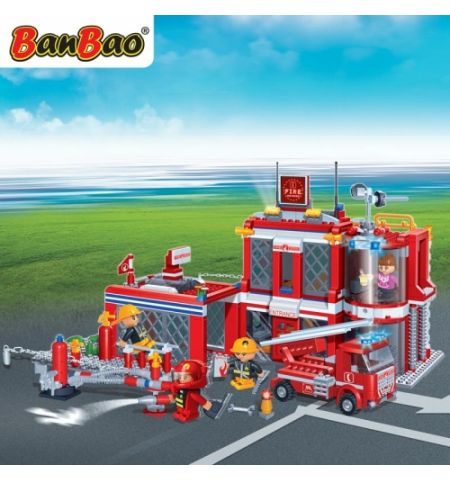 BanBao 7101 New Fire - 828 blocks