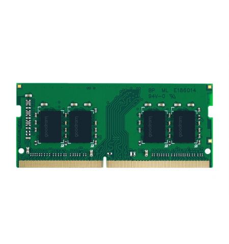 8GB DDR4-2400 SODIMM GOODRAM, PC19200, CL17, Single Rank, 1024x8,