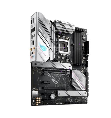 ASUS ROG STRIX B560-A GAMING WIFI, Socket 1200, Intel® B560 (11/10th Gen CPU), Dual 4xDDR4-5000, HDMI, DP, CPU iGPU, 2xPCIe X16 4.0, 6xSATA3, 3xPCIex1, RAID, 2xM.2 4.0, S1220A HDA, 2.5GbE LAN, WiFi6,2xUSB3.2Gen2 TypeC+A, 5xUSB3.2, Aura Sync RGB, ATX ASUS ROG STRIX B560-A GAMING WIFI, Socket 1200, Intel® B560 (11/10th Gen CPU), Dual 4xDDR4-5000, HDMI, DP, CPU iGPU, 2xPCIe X16 4.0, 6xSATA3, 3xPCIex1, RAID, 2xM.2 4.0, S1220A HDA, 2.5GbE LAN, WiFi6,2xUSB3.2Gen2 TypeC+A, 5xUSB3.2, Aura Sync RGB, ATX