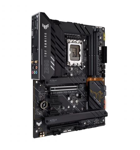 ASUS TUF GAMING Z690-PLUS D4, Socket 1700, 15 Phases, Intel® Z690 (13/12th Gen CPU), CPU graphics, HDMI, DP, Dual 4xDDR4-5333, 3xPCIe x16 5.0, 4xSATA3, RAID, 4xM.2 4.0, 2xPCIe x1, 1xPCIe x4, ALC1200/SPDIF, 2.5GbE LAN, 1xUSB-C 3.2 Gen2x2, 2xUSB 3.2Gen2, 5x ASUS TUF GAMING Z690-PLUS D4, Socket 1700, 15 Phases, Intel® Z690 (13/12th Gen CPU), CPU graphics, HDMI, DP, Dual 4xDDR4-5333, 3xPCIe x16 5.0, 4xSATA3, RAID, 4xM.2 4.0, 2xPCIe x1, 1xPCIe x4, ALC1200/SPDIF, 2.5GbE LAN, 1xUSB-C 3.2 Gen2x2, 2xUSB 3.2Gen2, 5x