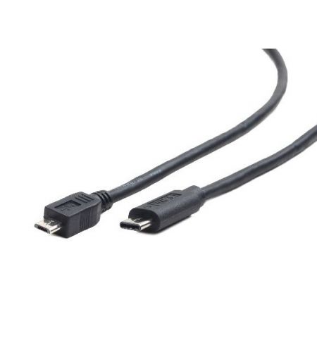 Cable USB 2.0 Micro BM to Type-C - 1.8m - Cablexpert CCP-USB2-mBMCM-6, USB 2.0 Micro BM to Type-C cable (Micro BM/CM), 1.8m Cable USB 2.0 Micro BM to Type-C - 1.8m - Cablexpert CCP-USB2-mBMCM-6, USB 2.0 Micro BM to Type-C cable (Micro BM/CM), 1.8m
