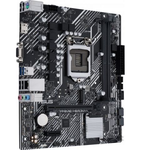 ASUS PRIME H510M-K, Socket 1200, Intel® H510 (11/10th Gen CPU), Dual 2xDDR4-3200, VGA, HDMI, CPU Intel graphics, 1xPCIe x16 4.0, 4xSATA3, 1xM.2, 1xPCIe x1, ALC887 7.1 HDA, 1xGbE LAN, 4xUSB3.2, 5X Pro III, mATX ASUS PRIME H510M-K, Socket 1200, Intel® H510 (11/10th Gen CPU), Dual 2xDDR4-3200, VGA, HDMI, CPU Intel graphics, 1xPCIe x16 4.0, 4xSATA3, 1xM.2, 1xPCIe x1, ALC887 7.1 HDA, 1xGbE LAN, 4xUSB3.2, 5X Pro III, mATX