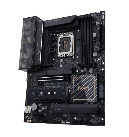 ASUS ProArt B660-CREATOR D4, Socket 1700, 13Phases, Intel® B660 (13/12th Gen CPU), Dual 4xDDR4-5333, HDMI, DP, Type-C, CPU iGPU, 2xPCIe X16 5.0, 4xSATA3, RAID, 3xM.2 4.0, 1xPCIe X1, Realtek Audio 7.1/SPDIF, 2.5GbE+1GbE LAN, 1xUSB-C Gen2x2, 1xUSB-C Gen2, 6 ASUS ProArt B660-CREATOR D4, Socket 1700, 13Phases, Intel® B660 (13/12th Gen CPU), Dual 4xDDR4-5333, HDMI, DP, Type-C, CPU iGPU, 2xPCIe X16 5.0, 4xSATA3, RAID, 3xM.2 4.0, 1xPCIe X1, Realtek Audio 7.1/SPDIF, 2.5GbE+1GbE LAN, 1xUSB-C Gen2x2, 1xUSB-C Gen2, 6