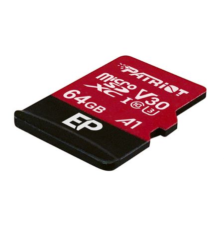 Карта памяти Patriot EP Series microSD + SD adapter / 64GB Карта памяти Patriot EP Series microSD + SD adapter / 64GB