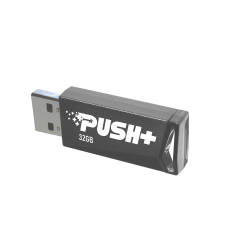 USB Flash Drive Patriot PUSH+ / USB3.2 / 32GB / Black