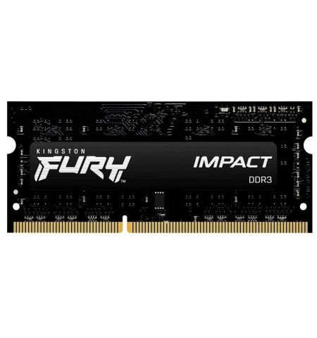 Оперативная память Kingston FURY Impact DDR3L-1600 SODIMM 4ГБ