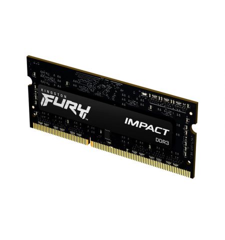 Оперативная память Kingston FURY Impact DDR3L-1600 SODIMM 4ГБ Оперативная память Kingston FURY Impact DDR3L-1600 SODIMM 4ГБ