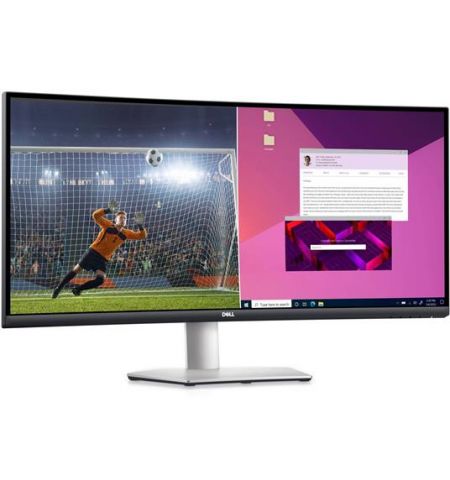 34.0" Монитор DELL S3423DWC / Curved / 21:9 / 4K / 100Hz / Black/Silver