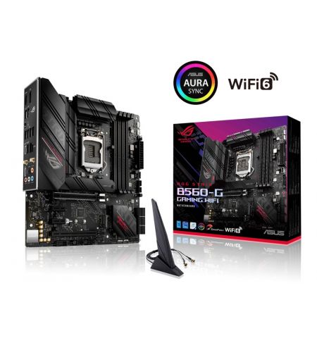 Материнская плата ASUS  ROG STRIX B560-G GAMING WIFI / 1200 / B560 / DDR4 / mATX