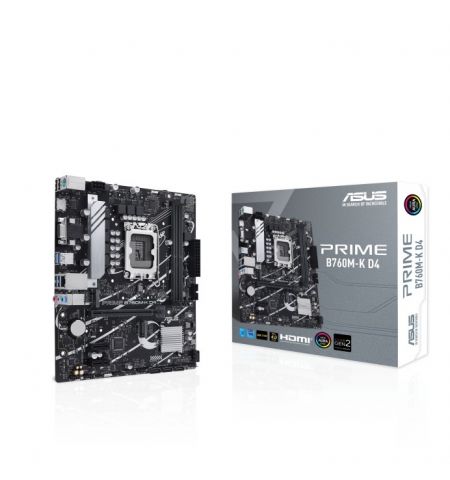 Материнская плата ASUS PRIME B760M-K D4 / 1700 / B760 / DDR4 / mATX