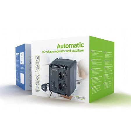 EnerGenie EG-AVR-1001, 1000VA (600W), Automatic AC voltage regulator EnerGenie EG-AVR-1001, 1000VA (600W), Automatic AC voltage regulator