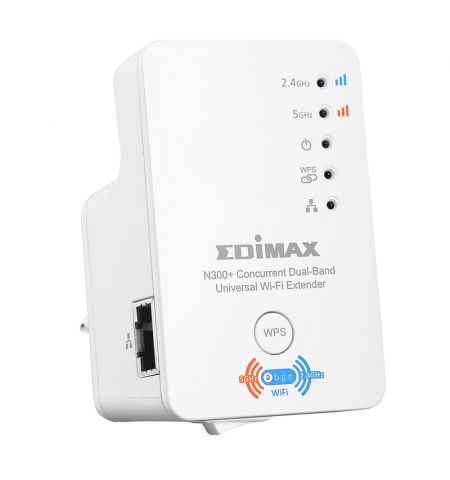 EDIMAX EW-7238RPD N300 Wireless Dual-Band Range Extender, 300Mbps