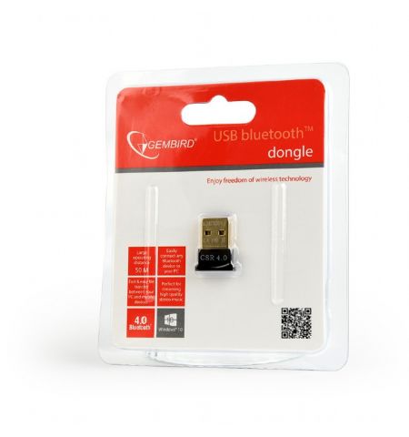 Gembird BTD-MINI5, USB Bluetooth v.4.0 dongle, up to 50 m operating distance Gembird BTD-MINI5, USB Bluetooth v.4.0 dongle, up to 50 m operating distance