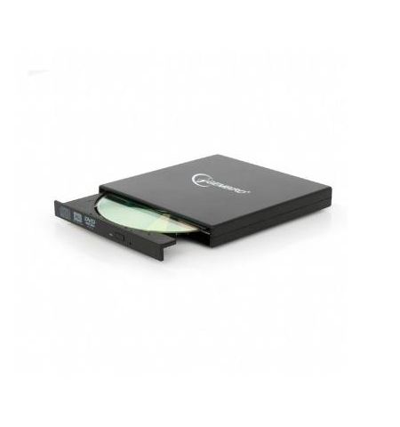 External DVDRW Drive Gembird DVD-USB-02, Portable-17mm, CDR/RW