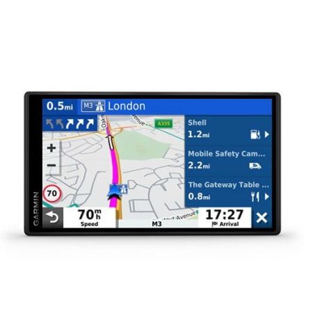 GARMIN DriveSmart 55 & Live Traffic, Licence map Europe+Moldova, 5.40" LCD (1200*720), MicroSD, Garmin Guidance 2.0, Junction view, Lane assist, Foursquare POIs, Lifetime traffic updates, Speaks street names, Battery life up to 1 hours, 150g