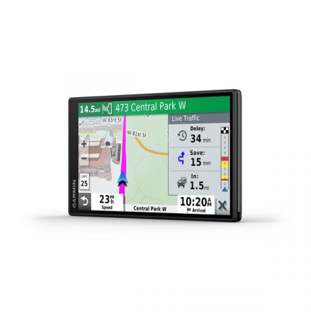 GARMIN DriveSmart 55 & Live Traffic, Licence map Europe+Moldova, 5.40" LCD (1200*720), MicroSD, Garmin Guidance 2.0, Junction view, Lane assist, Foursquare POIs, Lifetime traffic updates, Speaks street names, Battery life up to 1 hours, 150g