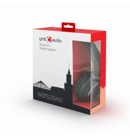 Casti Gembird BHP-WAW  "Warszaw" - Black Casti Gembird BHP-WAW  "Warszaw" - Black