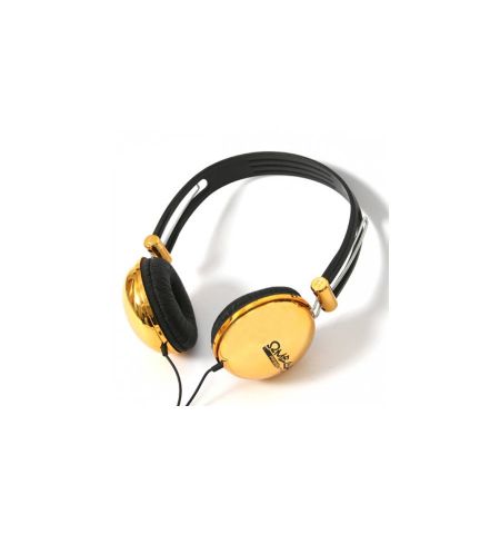 Freestyle FH0012BG Headset with micriphone, blacj&gold