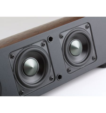 Edifier S50DB Hi-Res Audio Soundbar 88W RMS, Subwoofer output,  Audio in: two analog (RCA), optical, coaxial, aux, remote control, wooden