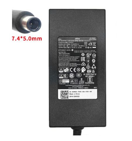 DELL  AC Adapter - European180W, 3-Prong, with Euro 2meter Power Cord, DELL PN 2H35J  compatible with Alienware 17 R1, R2, R4, X51 R2, Latitude E5440, E5540, E6440, E7240, E7440 OptiPlex 3011, Precision 7510, 7520 DELL  AC Adapter - European180W, 3-Prong, with Euro 2meter Power Cord, DELL PN 2H35J  compatible with Alienware 17 R1, R2, R4, X51 R2, Latitude E5440, E5540, E6440, E7240, E7440 OptiPlex 3011, Precision 7510, 7520