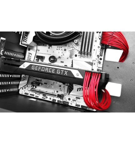 DEEPCOOL "EC300-24P-RD", RED, Extension cable 24 (20+4)-pin ATX, 18AWG fiber wire and a high-quality terminal, wire length 300mm DEEPCOOL "EC300-24P-RD", RED, Extension cable 24 (20+4)-pin ATX, 18AWG fiber wire and a high-quality terminal, wire length 300mm