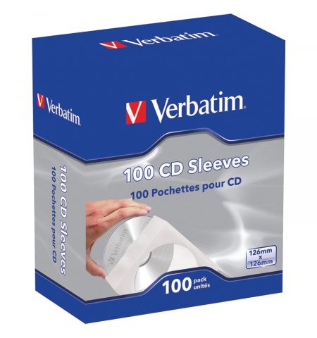 CD-DVD PAPER SLEEVES 100 PACK