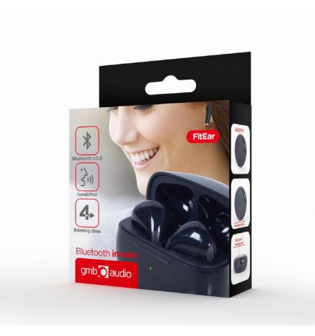Casti Gembird FitEar-X200B, Black