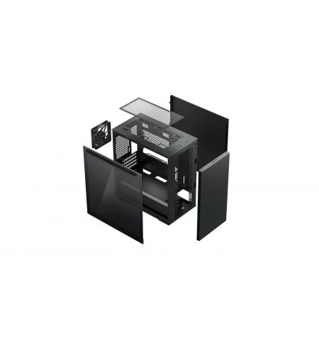 Корпус DEEPCOOL MACUBE 110 / w/oPSU / Side-Window / 1x 120mm fan / ATX / Black Корпус DEEPCOOL MACUBE 110 / w/oPSU / Side-Window / 1x 120mm fan / ATX / Black